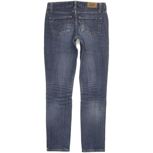 Levi's 518 Women Blue Skinny Slim Stretch Jeans W28 L28