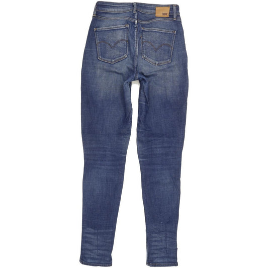 Levi's Women Blue Skinny Slim Stretch Jeans W28 L31