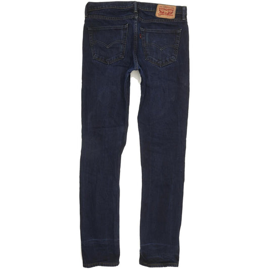 Levi's 510 Men Blue Skinny Slim Stretch Jeans W33 L33