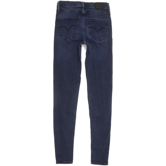 Levi's 720 Super Women Blue Skinny Slim Stretch Jeans W26 L30