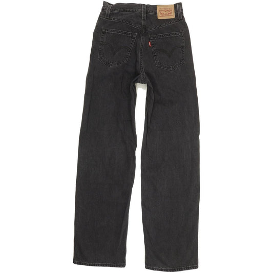 Levi's Blue Straight Slim Jeans High Waisted W24 L30