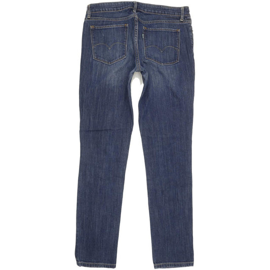 Levi's Women Blue Skinny Slim Stretch Jeans W30 L30
