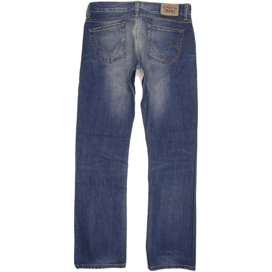 Levi's 506 Men Blue Straight Regular Jeans W33 L34