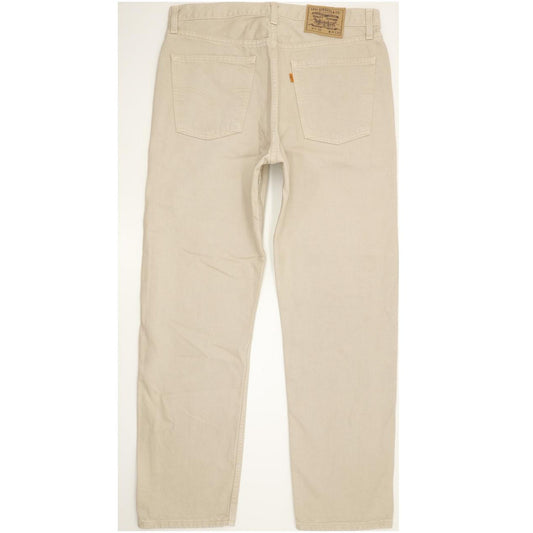 Levi's 615 Men Beige Straight Regular Jeans W35 L30