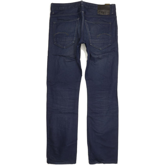 G-Star Morris Low Men Blue Straight Slim Jeans W34 L34