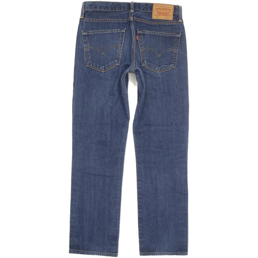 Levi's 511 Men Blue Straight Slim Jeans W32 L29