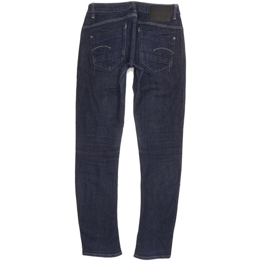 G-Star New Radar Women Blue Skinny Slim Stretch Jeans W25 L28
