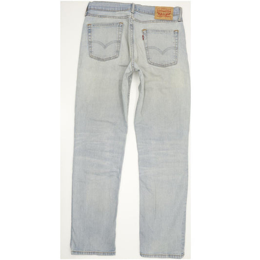 Levi's 514 Men Blue Straight Slim Jeans W32 L32