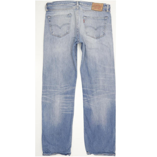 Levi's 504 Men Blue Straight Regular Jeans W34 L31