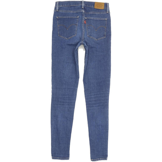 Levi's 720 Super Women Blue Skinny Slim Stretch Jeans W26 L30