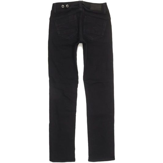 G-Star Midge Saddle Women Black Straight Slim Stretch Jeans W27 L29