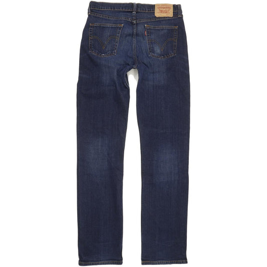 Levi's 751 Men Blue Straight Regular Stretch Jeans W33 L35