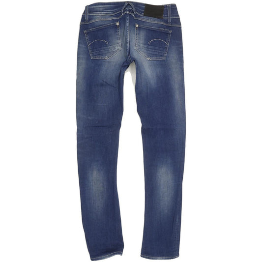 G-Star Lynn Women Blue Skinny Slim Stretch Jeans W27 L31