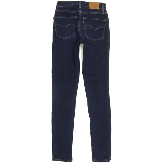 Levi's 721 Women Blue Skinny Slim Stretch Jeans W26 L30
