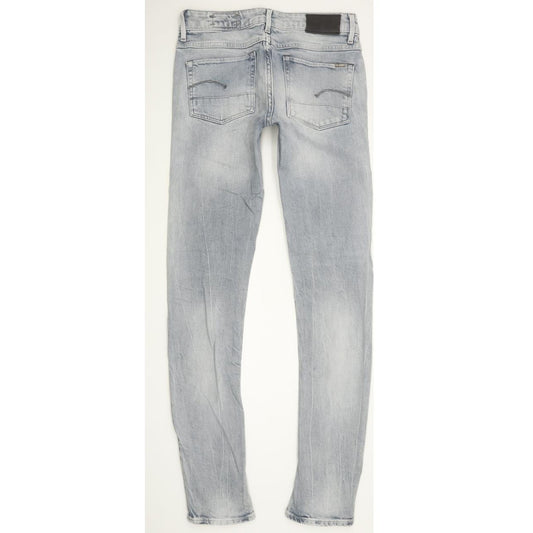 G-Star 3301 Women Grey Skinny Slim Stretch Jeans W26 L31