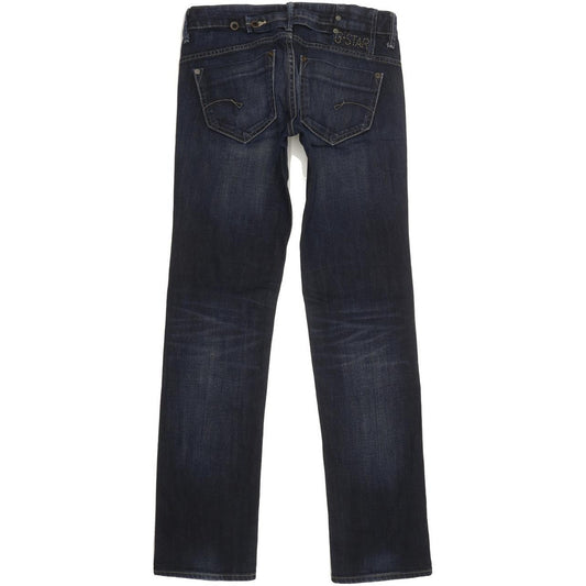 G-Star Midge Women Blue Straight Slim Stretch Jeans W26 L31