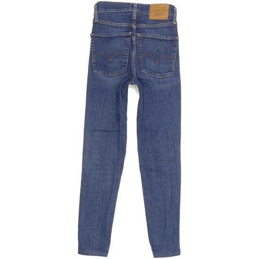 Levi's Mile Women Blue Skinny Slim Stretch Jeans W23 L24