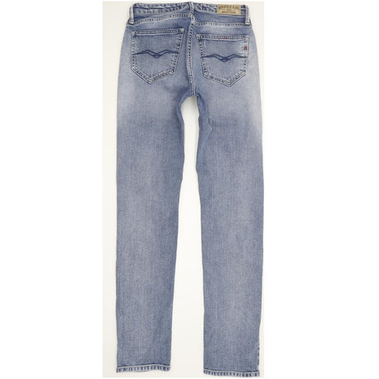 Replay Jacksy Women Blue Skinny Slim Stretch Jeans W25 L30