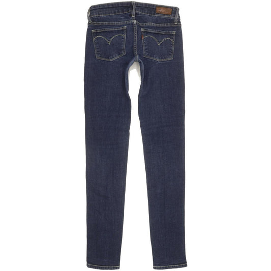 Levi's Slight Curve Women Blue Skinny Slim Stretch Jeans W25 L30