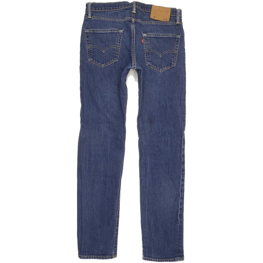 Levi's 502 Men Blue Tapered Regular Stretch Jeans W29 L29