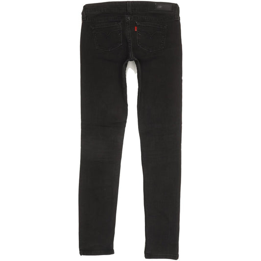 Levi's Women Black Skinny Slim Jeans W28 L31