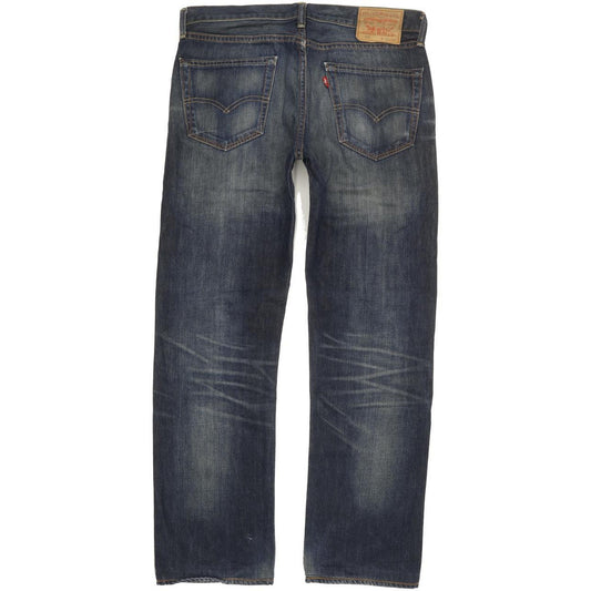 Levi's 505 Men Blue Straight Regular Jeans W33 L31