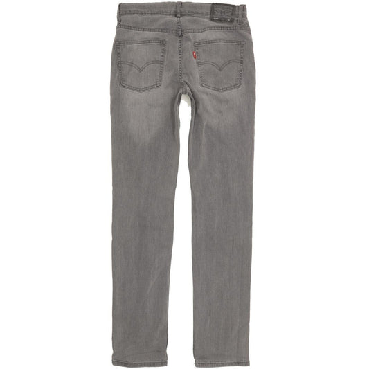 Levi's 512 Kids Grey Tapered Slim Stretch Jeans W26 L31
