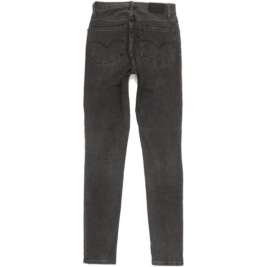 Levi's 721 Women Charcoal Skinny Slim Stretch Jeans W26 L30