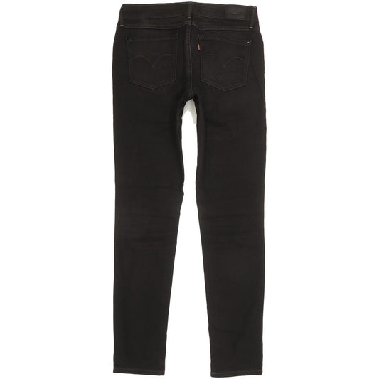Levi's Demi Curve Women Black Skinny Slim Stretch Jeans W29 L31