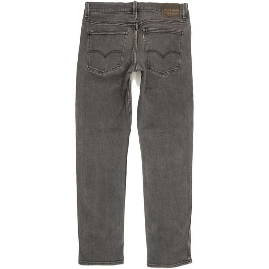 Levi's Line 8 Men Grey Straight Slim Stretch Jeans W33 L31