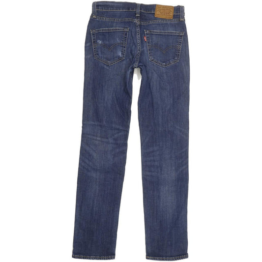 Levi's 511 Women Blue Straight Slim Stretch Jeans W29 L31