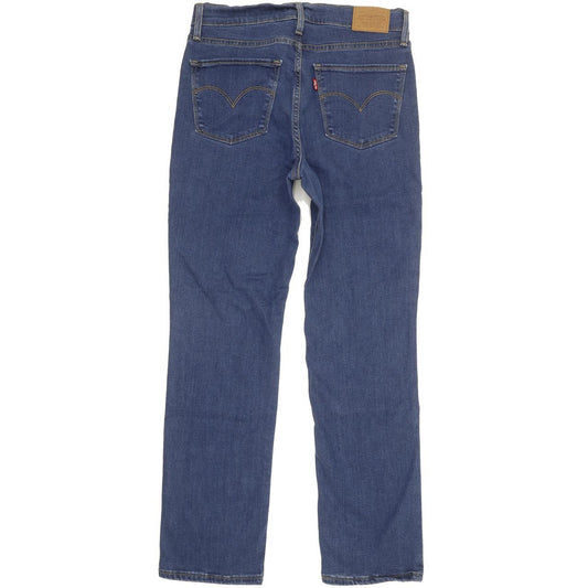Levi's 724 Women Blue Straight Slim Stretch Jeans W28 L28