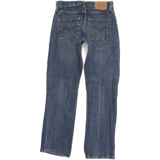 Levi's 514 Blue Straight Slim Jeans W27 L27