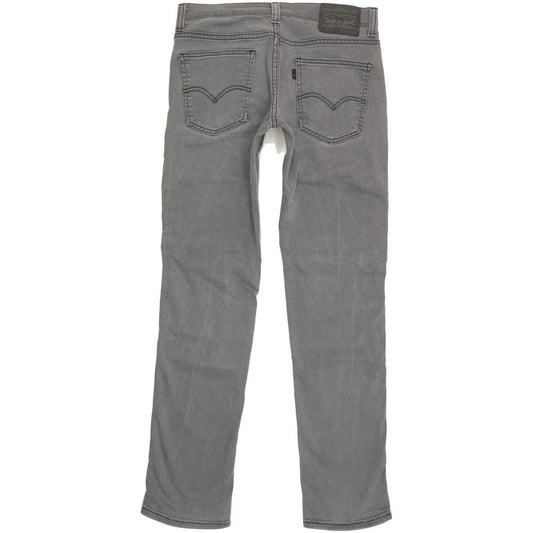 Levi's 511 Men Grey Straight Slim Stretch Jeans W30 L31