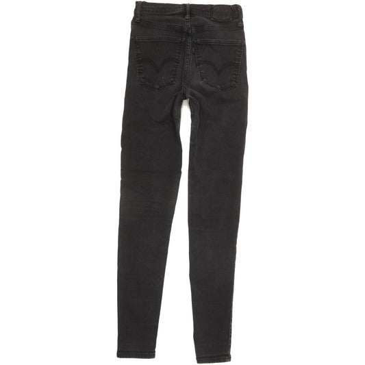 Levi's Mile Women Black Skinny Slim Stretch Jeans W27 L30