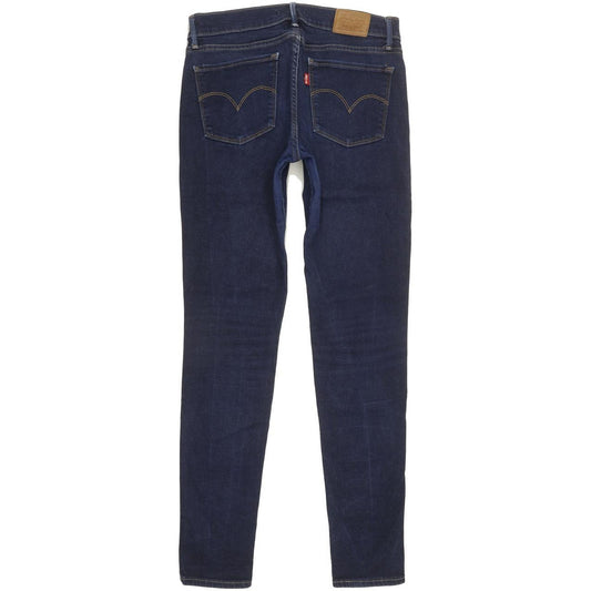 Levi's 710 Super Women Blue Skinny Slim Stretch Jeans W29 L29
