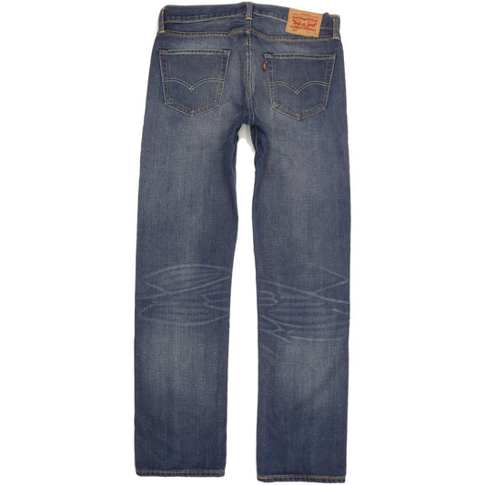 Levi's 504 Men Blue Straight Regular Jeans W33 L33