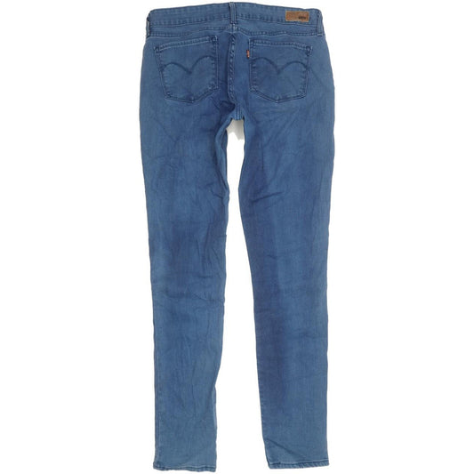 Levi's Women Blue Straight Slim Jeans W31 L32