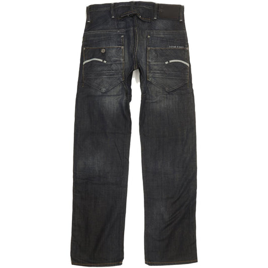 G-Star Blade Men Navy Straight Regular Jeans W30 L32