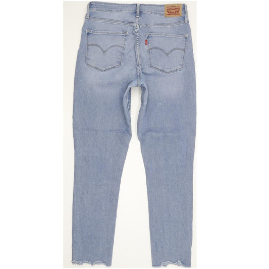 Levi's 721 Blue Skinny Slim Stretch Jeans High Waisted W30 L27