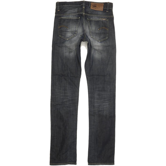G-Star Men Blue Straight Regular Jeans W32 L35
