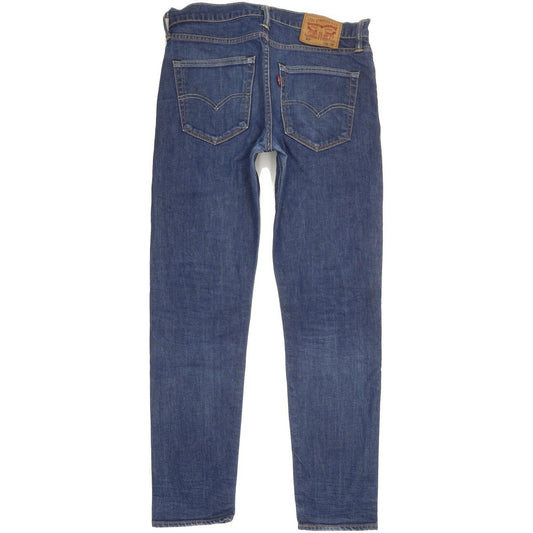 Levi's 512 Men Blue Tapered Slim Jeans W32 L29