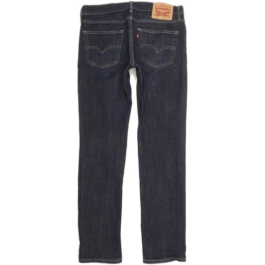 Levi's 511 Men Blue Straight Slim Stretch Jeans W32 L31