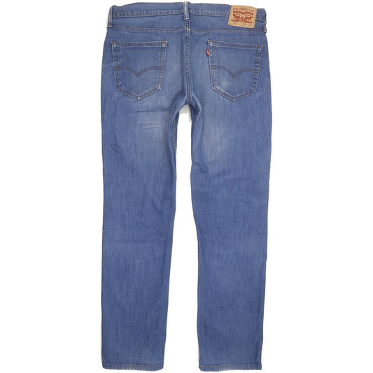 Levi's 511 Men Blue Straight Slim Stretch Jeans W36 L32