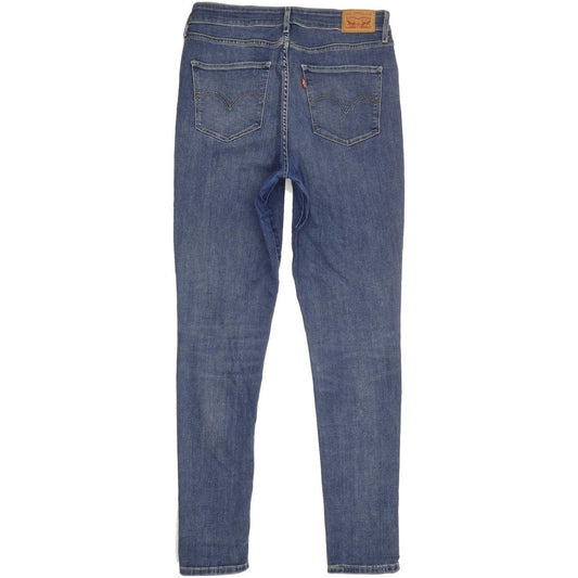 Levi's 721 Blue Skinny Slim Stretch Jeans High Waisted W31 L32