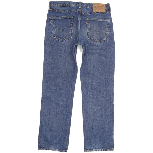 Levi's 514 Men Blue Straight Slim Jeans W32 L30