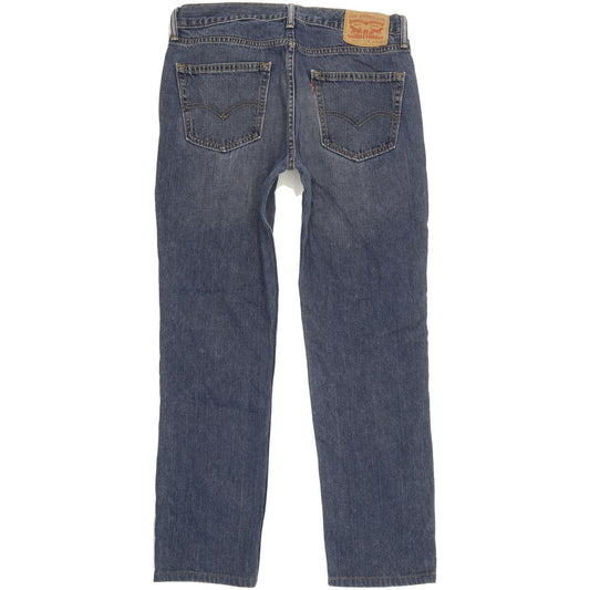 Levi's 511 Men Blue Straight Slim Jeans W34 L30