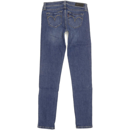 Levi's Demi Curve Women Blue Skinny Slim Stretch Jeans W26 L30