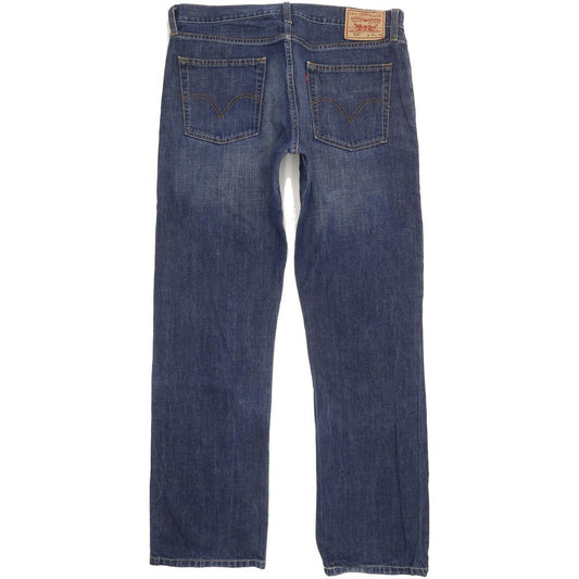 Levi's 514 Men Blue Straight Slim Jeans W36 L33