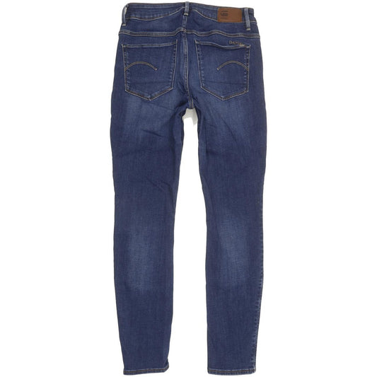 G-Star 3301 High Women Blue Skinny Slim Stretch Jeans W29 L28